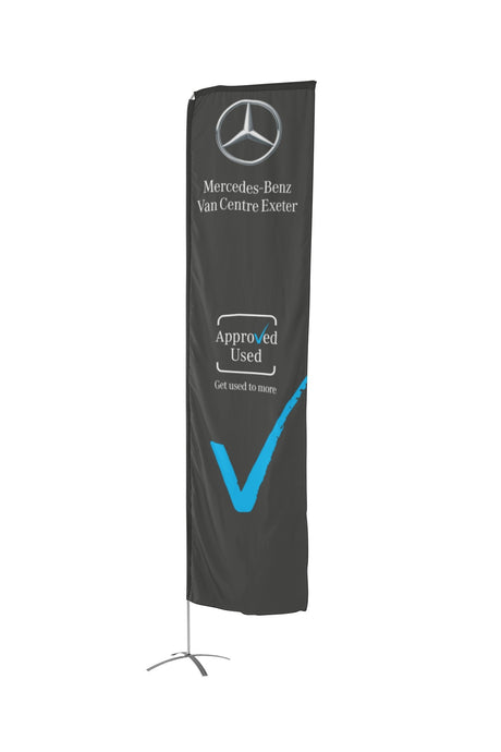 Rectangular Flag 3m | Premium - Feather Flags Express
